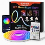 LED Neon Rope Light 5 Meter – Flexible Decorative LED Neon Strip