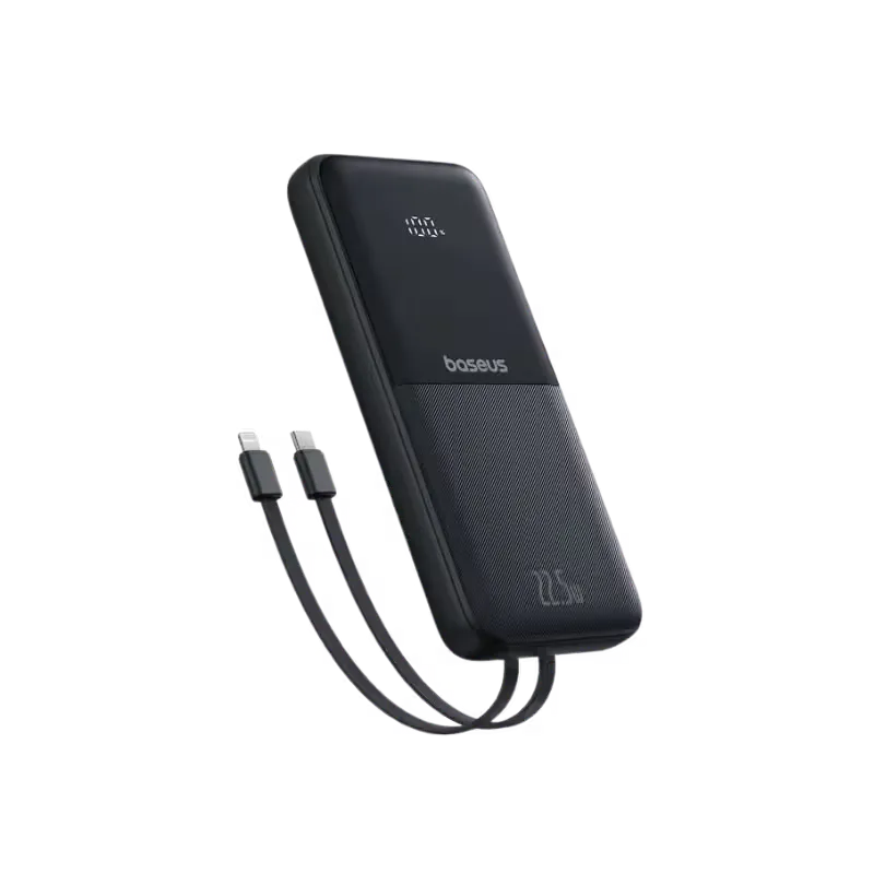Baseus-PPJP311-10000mAh-22.5W-Po Baseus PPJP311 22.5W 10000mAh Power Bank With Cable - Image 1