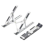 Adjustable & Foldable 10" to 17.5" 6 Angles Travel Laptop Stand (10810)
