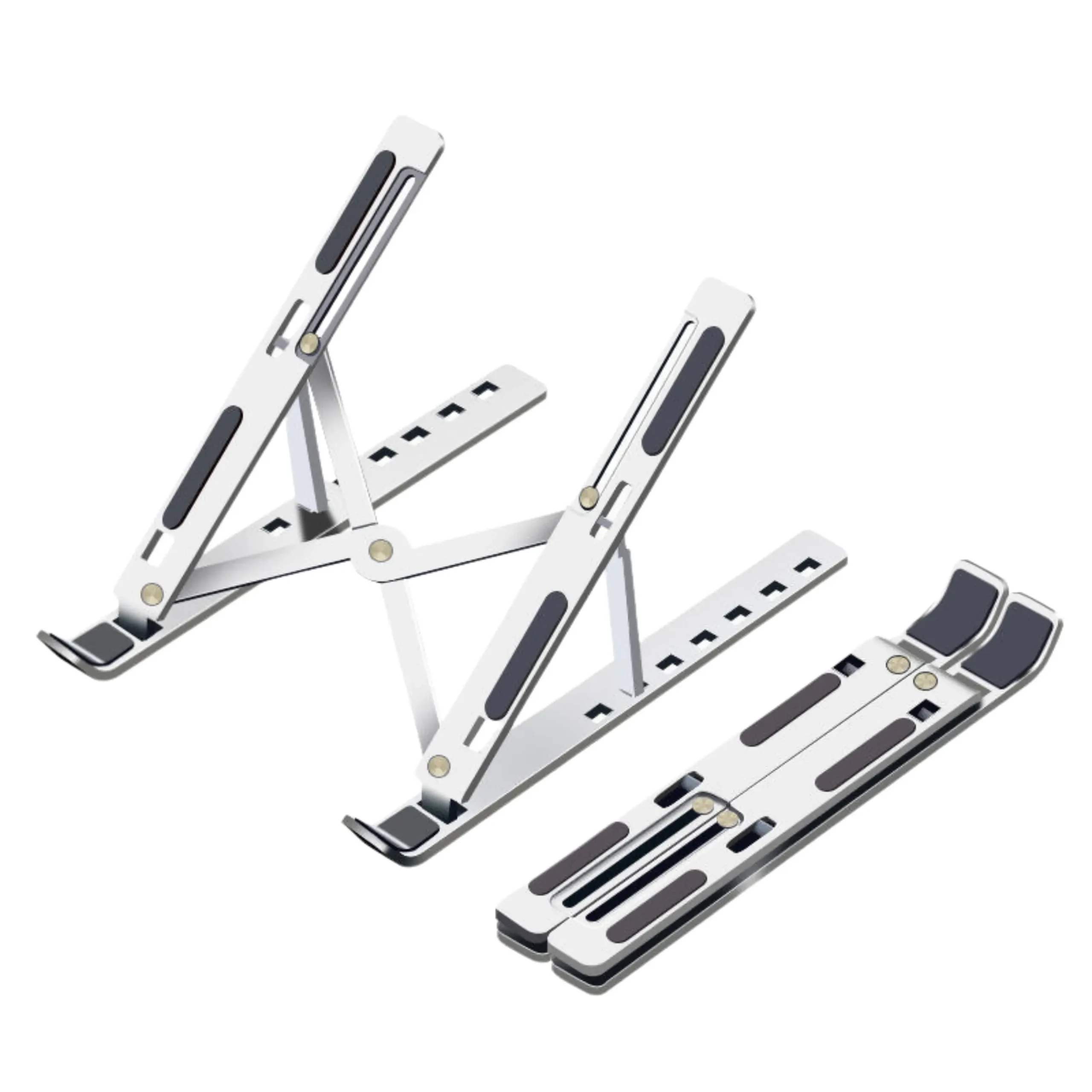 Untitled design (3) Adjustable & Foldable 10" to 17.5" 6 Angles Travel Laptop Stand (10810) - Image 1