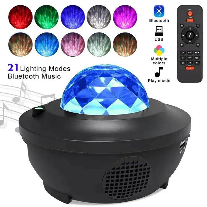 1d5ce44b654b358b23719425591cb6ff Galaxy Projector LED Night Light - Image 1