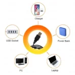 USB Sunset Lamp LED Rainbow Night Light - Image 11