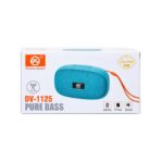 DV-1125 Wireless Bluetooth Speaker 5W – Portable Speaker with FM Radio, USB & TF Card Support