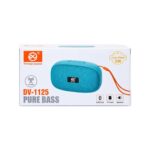 DV-1125 Wireless Bluetooth Speaker 5W – Portable Speaker with FM Radio, USB & TF Card Support